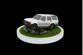 猎豹汽车展台模型图片