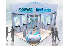KWS电子展台模型图片