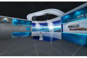 建行展厅3D模型效果图