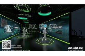 北京电力科技展厅模型效果图