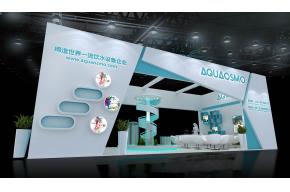 上海电气展台模型图片