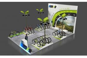 ENZO自行车展台设计模型