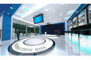 建设银行展览模型图片