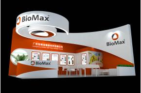 BioMax弧形展台展览设计3d模型