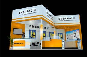 ENERPAC展览模型效果图