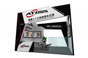 ATI工业自动化展台模型图片
