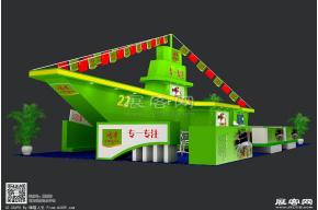 鸿津食品航母展览模型图片