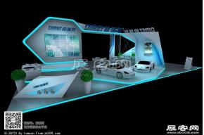 Diret 汽车车展展位3D模型