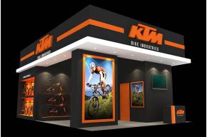 KTM展览模型图片