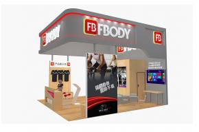 FBODY健身展览模型图片