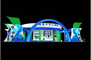 南昌青山湖展览模型图片