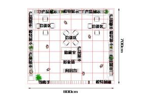 浙江万禾纺织展览模型图片