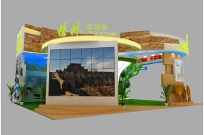 榆林旅游展览模型图片