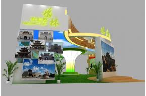 榆林旅游展览模型图片