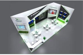 绿盟科技展览模型图片