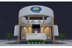 ATOP电机展台模型图片
