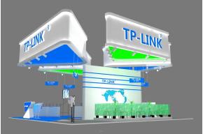 TP-LINK展览模型
