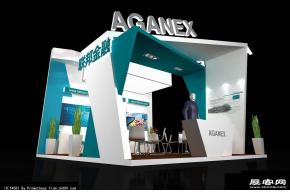 联邦金融AGANEX展览模型