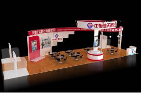 中海油天津化工展览模型