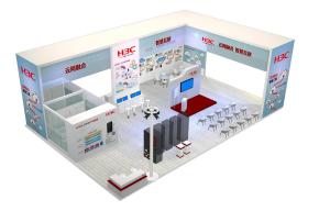 H3C展览模型图片
