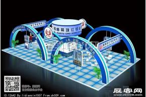 珠江钢管展览模型