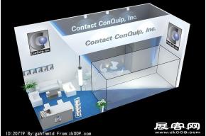 ConQuip展览模型