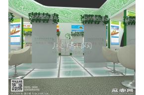 中国邮政展台模型