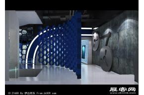 工业展馆3D模型