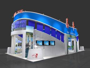 昌平政府展台3D模型